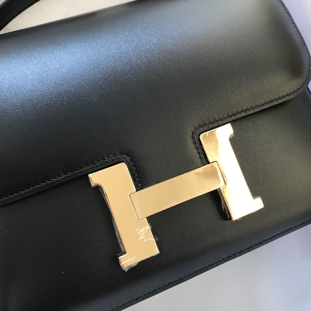 에르메스 콘스탄스18 블랙 금장